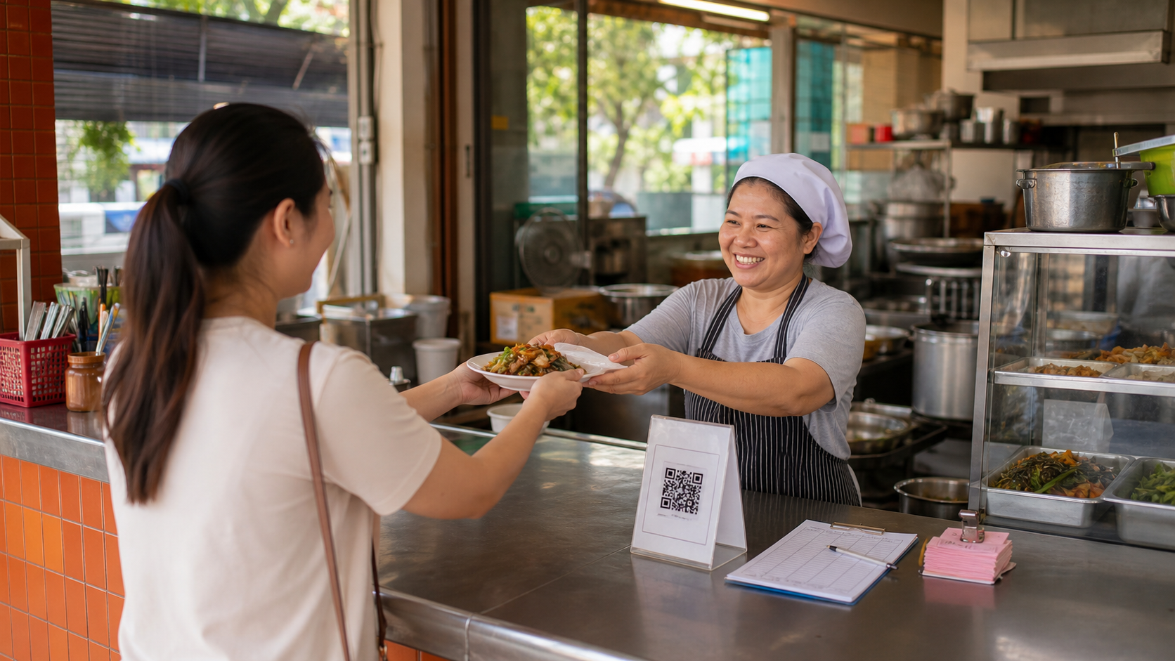 ครัวไทยคอนเน็คไม่ใช่ระบบพักเงิน: ลูกค้าจ่ายตรงถึงร้าน